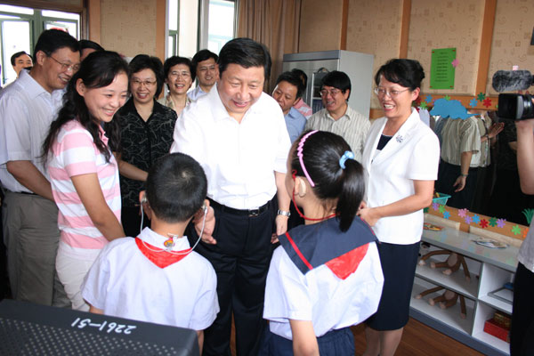 Education through service gives a sense of reality Education through service