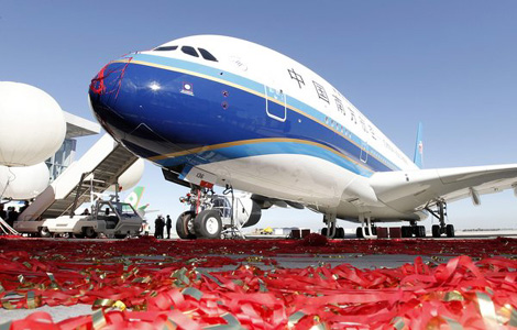 First Airbus A380 for Chinese carrier