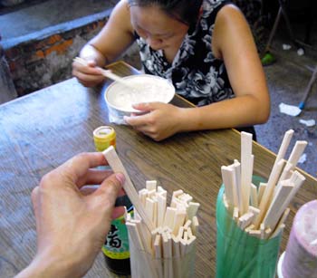 Consumption tax will be imposed on disposable wooden chopsticks, wooden floor panels, yachts, luxury watches and more oil-based products from April 1, the authorities announced yesterday.