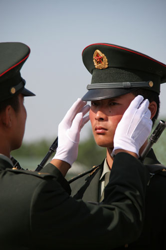 Camp opens to Peace Mission 2009 soldiers