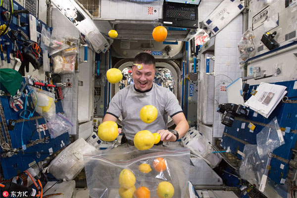 What do astronauts eat in space?