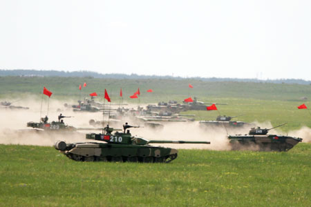 China, Russia kick off anti-terror drill