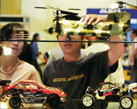 Fancy toys add to festive cheer