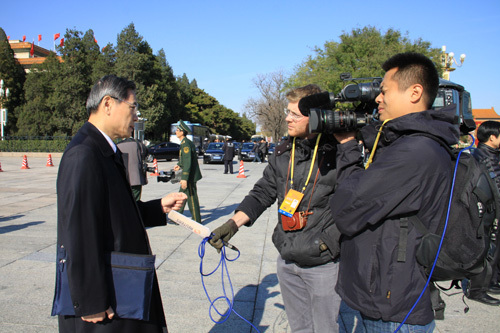 外國記者高度評價十八大的新聞服務工作