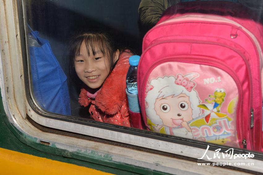 2014年春運拉開序幕 北京鐵路局首趟臨客開行