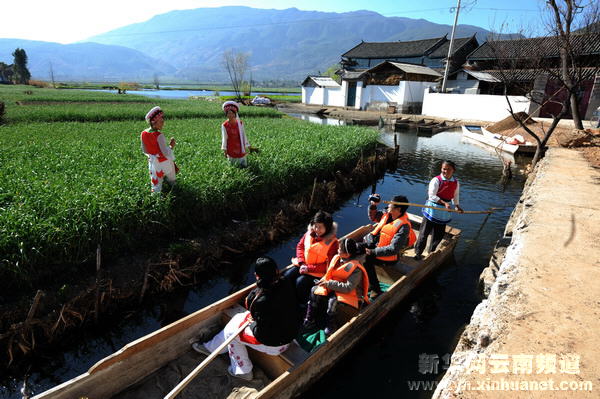 高原水鄉西湖 世外桃源如畫[多圖]