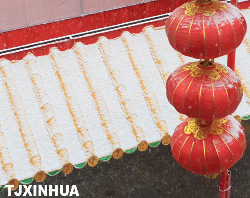 天津：歡慶元宵節 瑞雪兆豐年