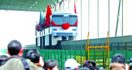 重慶造輕軌10日上路 車廂內可保持恒溫