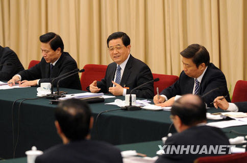 胡錦濤總書(shū)記兩會(huì)論述加快經(jīng)濟(jì)發(fā)展方式轉(zhuǎn)變