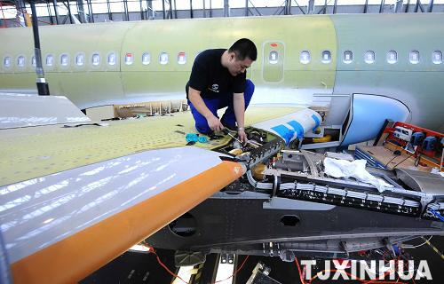 空客A320首次裝上中國“翅膀”