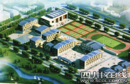 北川新縣城11月底亮相 4條景觀河寓意“四川”