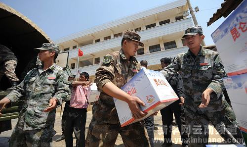 云南旱區迎來“愛心水”