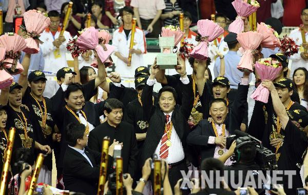 CBA總決賽：廣東隊摘得總冠軍