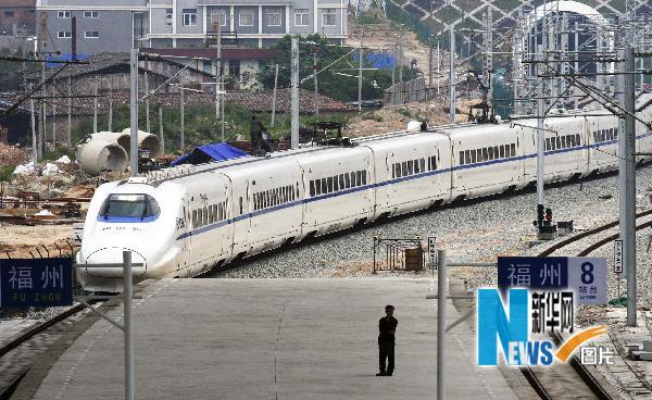 福廈高鐵準(zhǔn)備就緒 即將開通運營