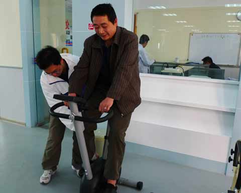 汶川縣民：“我們可以就地享受康復訓練治療了！”