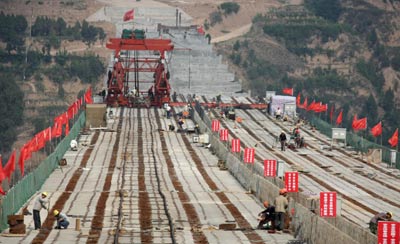山西至陜西聞合高速公路加緊建設 <BR>