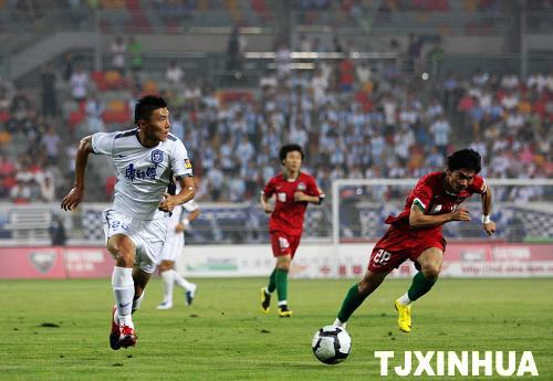 中超聯(lián)賽：天津泰達(dá)勝河南建業(yè)