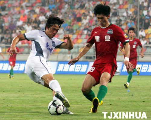 中超聯(lián)賽：天津泰達(dá)勝河南建業(yè)