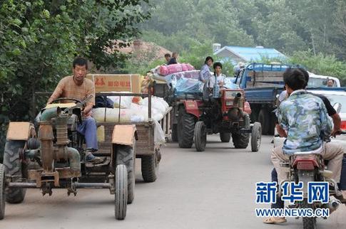 三日內吉林市將有大暴雨 農安縣萬人撤離家園(圖)