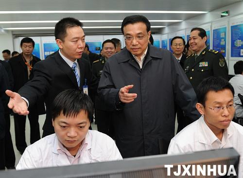 李克強在天津考察