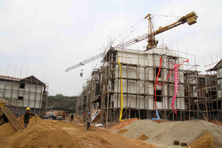 福建南平災后重建住戶超1萬 力爭春節前住新房