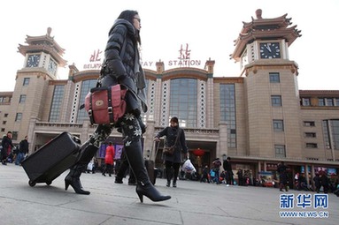 中國2011年鐵路春運大幕將啟