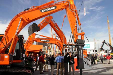 民族品牌強勢亮相2011美國拉斯維加斯國際工程機械展