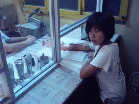 道德模范候選人毛陳冰:遠行千里獻血救人