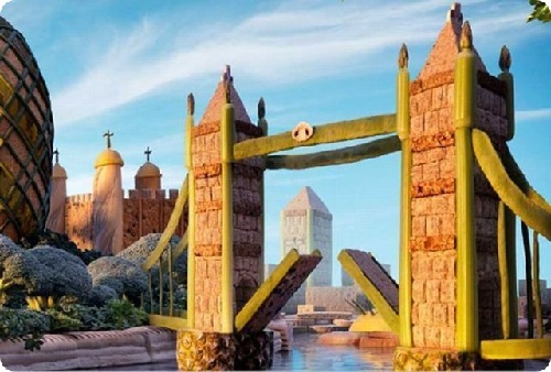 神奇！絕美食物風景畫