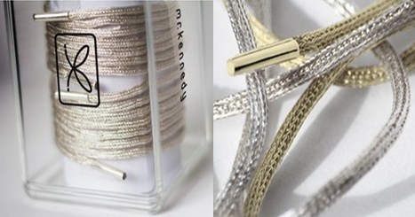設(shè)計(jì)師打造24K純金天價(jià)鞋帶 被評(píng)太過(guò)奢侈(圖)