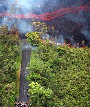 火山噴發時20個震撼景觀