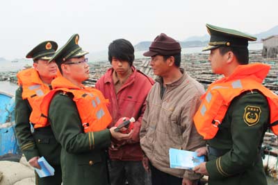 防火宣傳到漁排