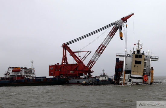 新加坡貨輪擱淺福建海域 未發現危險品泄漏