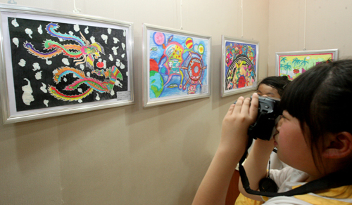 書畫飄香“六一”節