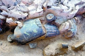 專家推測項羽燒了秦兵馬俑 秦代