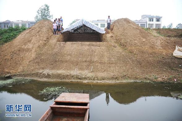 隋唐大運河發掘首現20余個宋朝古人腳印