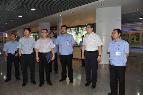 中組部五局副局長石軍一行來西安航空發動機（集團）有限公司調研