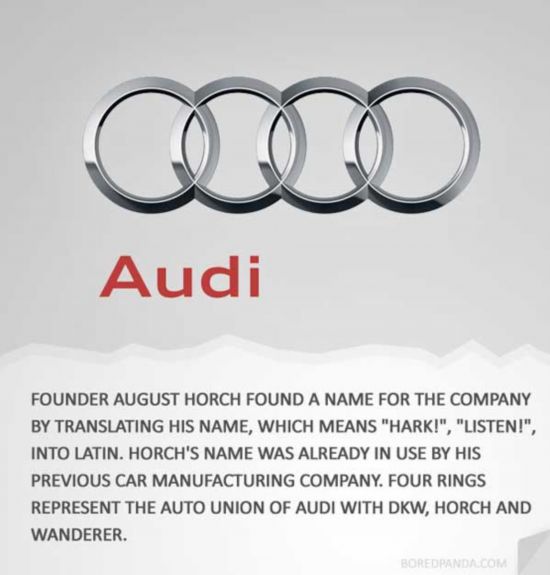 趣味組圖：全球各大品牌命名“潛規(guī)則”