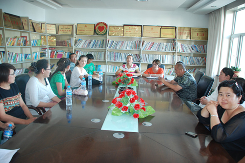 赴黑龍江學習學員參加工作為青河做貢獻