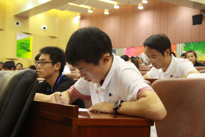 2012中國數(shù)獨(dú)錦標(biāo)賽在京落幕 14歲杭州小將獲冠軍