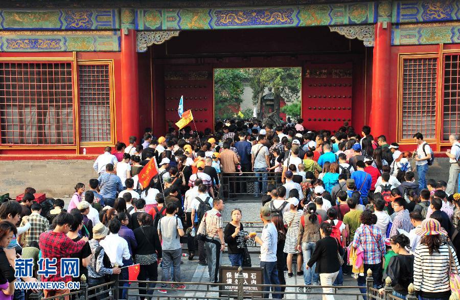 中山陵4天74.5萬游客 盤點這些創紀錄的景點