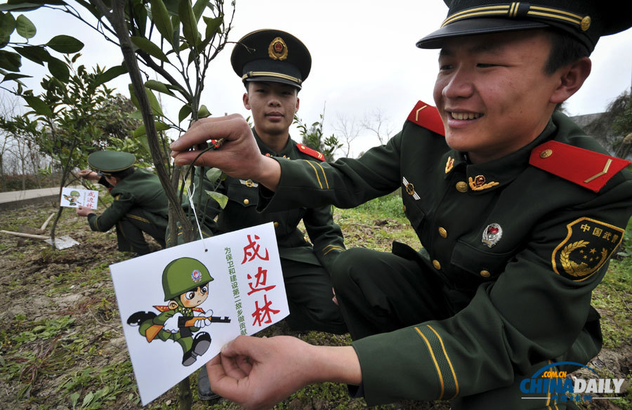 《中國日報》聚焦“3·12”植樹節圖片精選