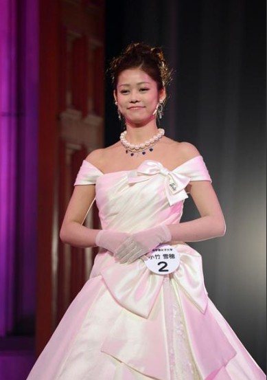 日本校花冠軍出爐 讓人難忘