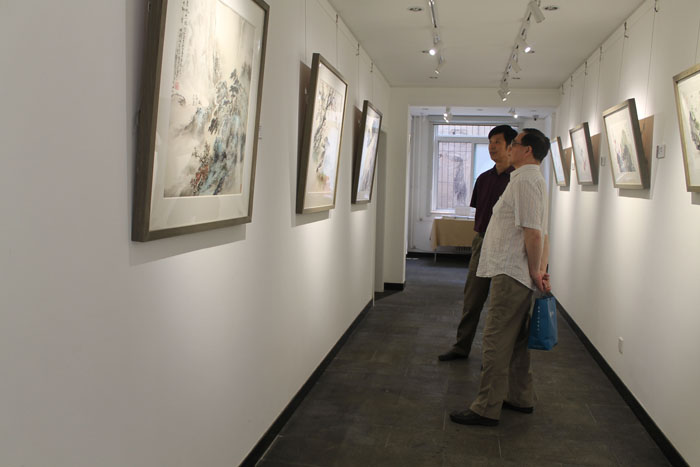 馮羔臨花鳥精品展在京舉行