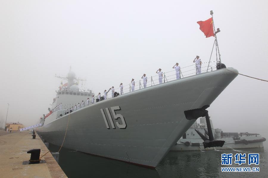 中國派出7艘艦艇赴俄參加中俄“海上聯合—2013”軍事演習