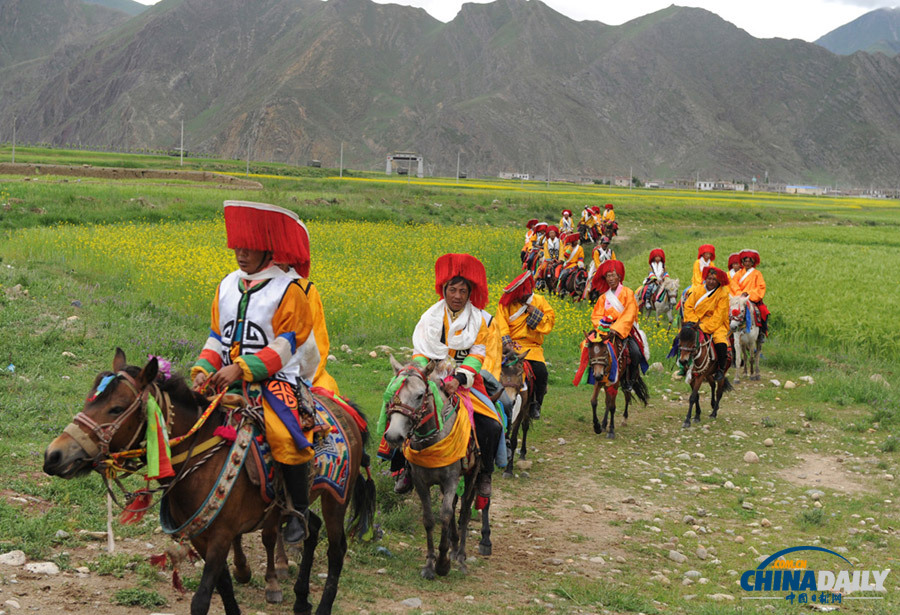 西藏農村最熱鬧的節日之一——望果節