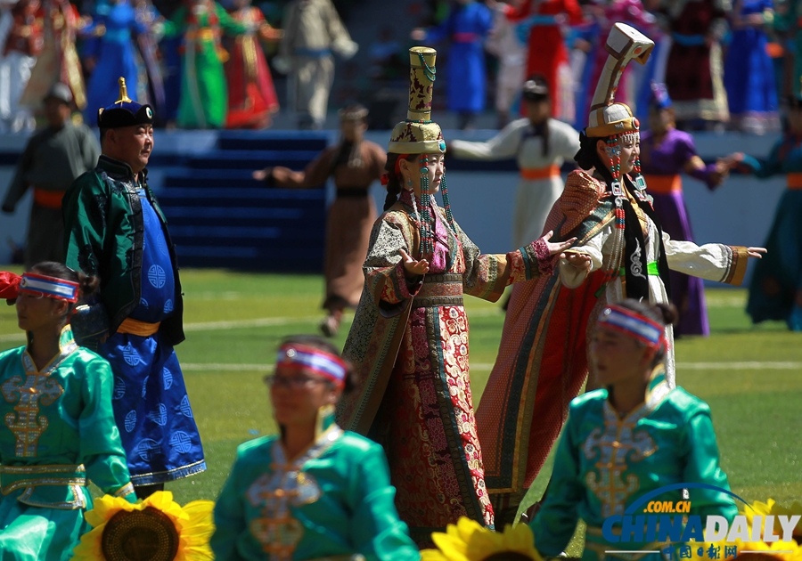 內(nèi)蒙古錫林浩特：那達(dá)慕大會(huì)開(kāi)幕