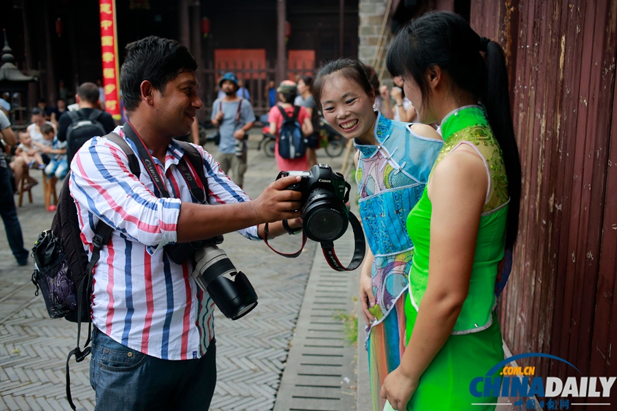 “美麗中國——外國人眼中最美中國之旅”記者風采