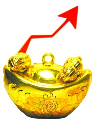 千足金價今天漲9元 部分“中國大媽”歡呼解套