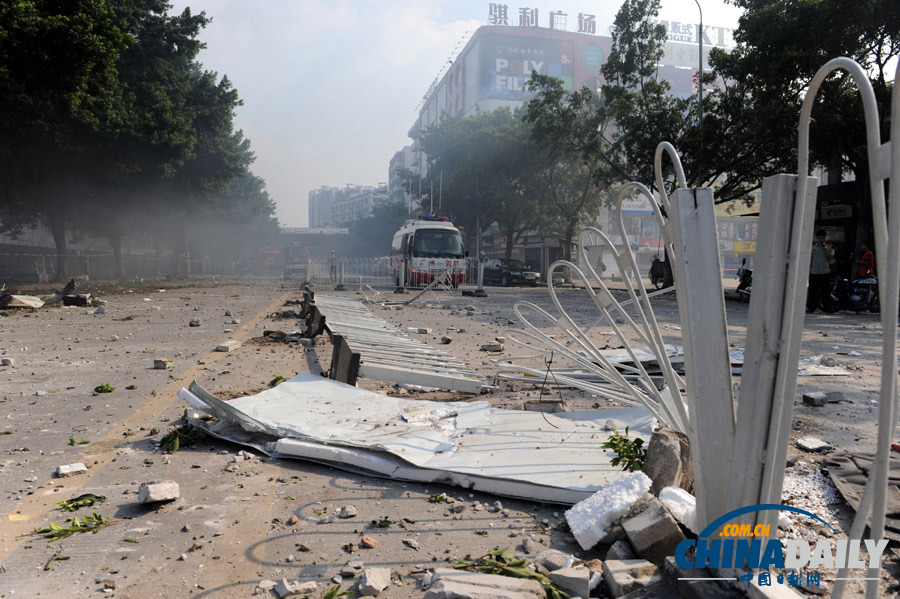 廣州西槎路爆炸已致4死14傷